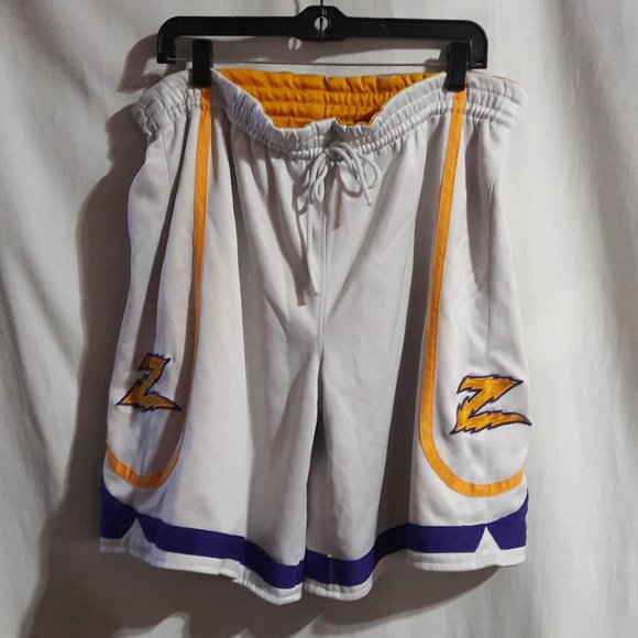 Z Men's Short Two Side Orange/White Size:W36"-37" - Picture 5 of 6